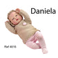 REBORN DANIELA BEIGE/ROSA 46CM 1,9K