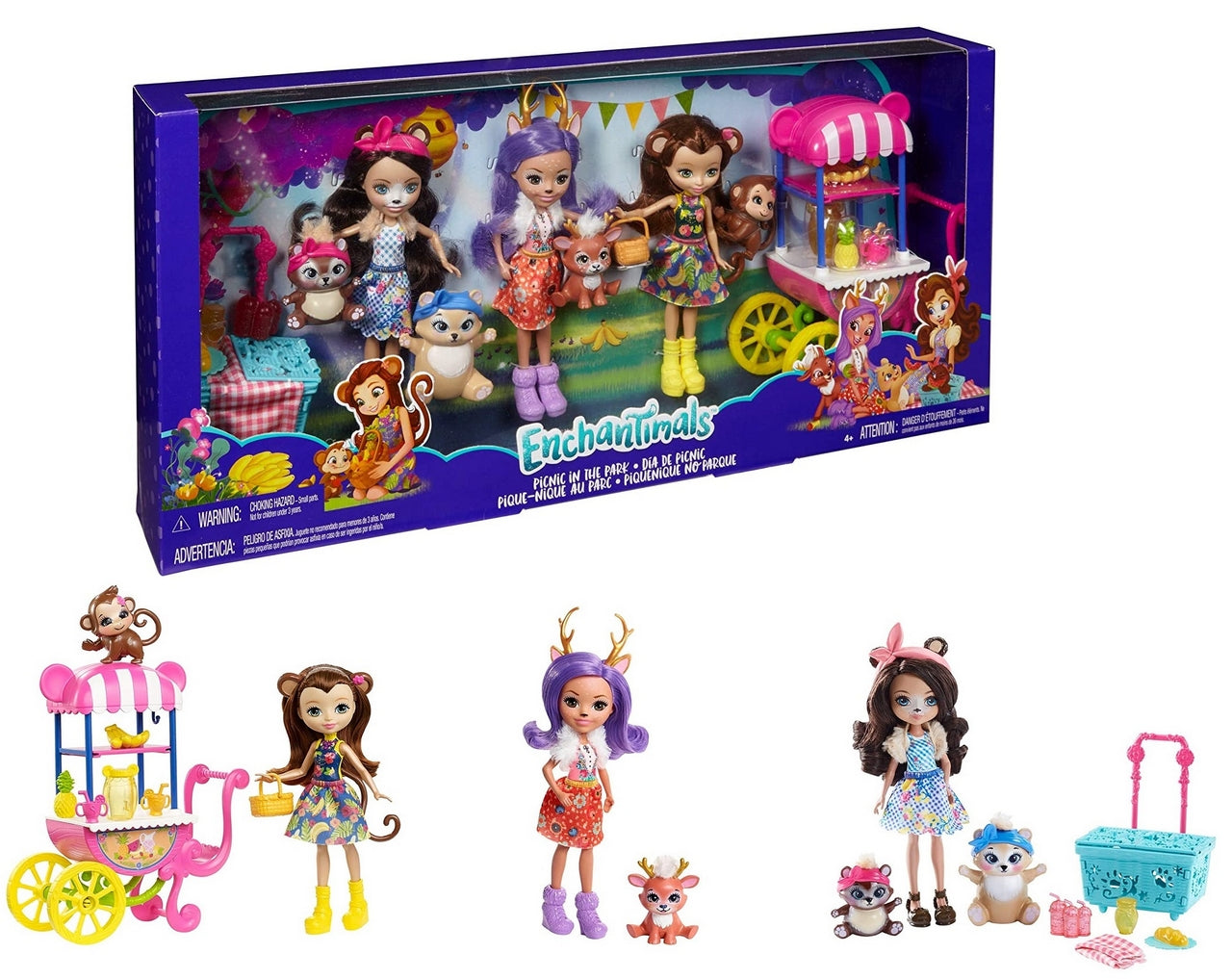 ENCHANTIMALS PICNIC PARK PLAYSET