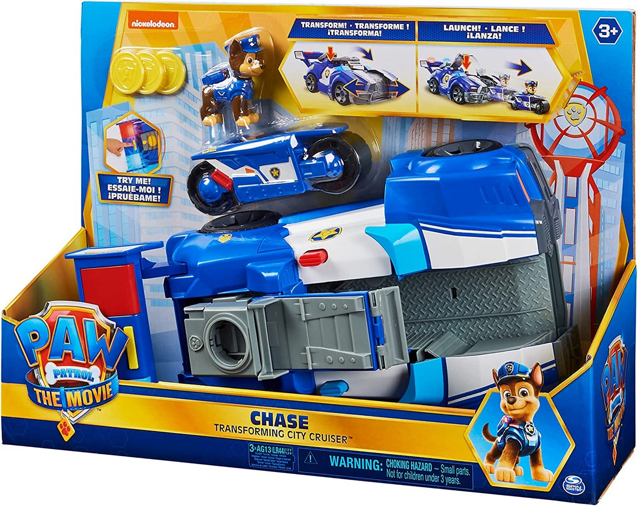 PAW PATROL CITY CRUISER CHASE MOVIE