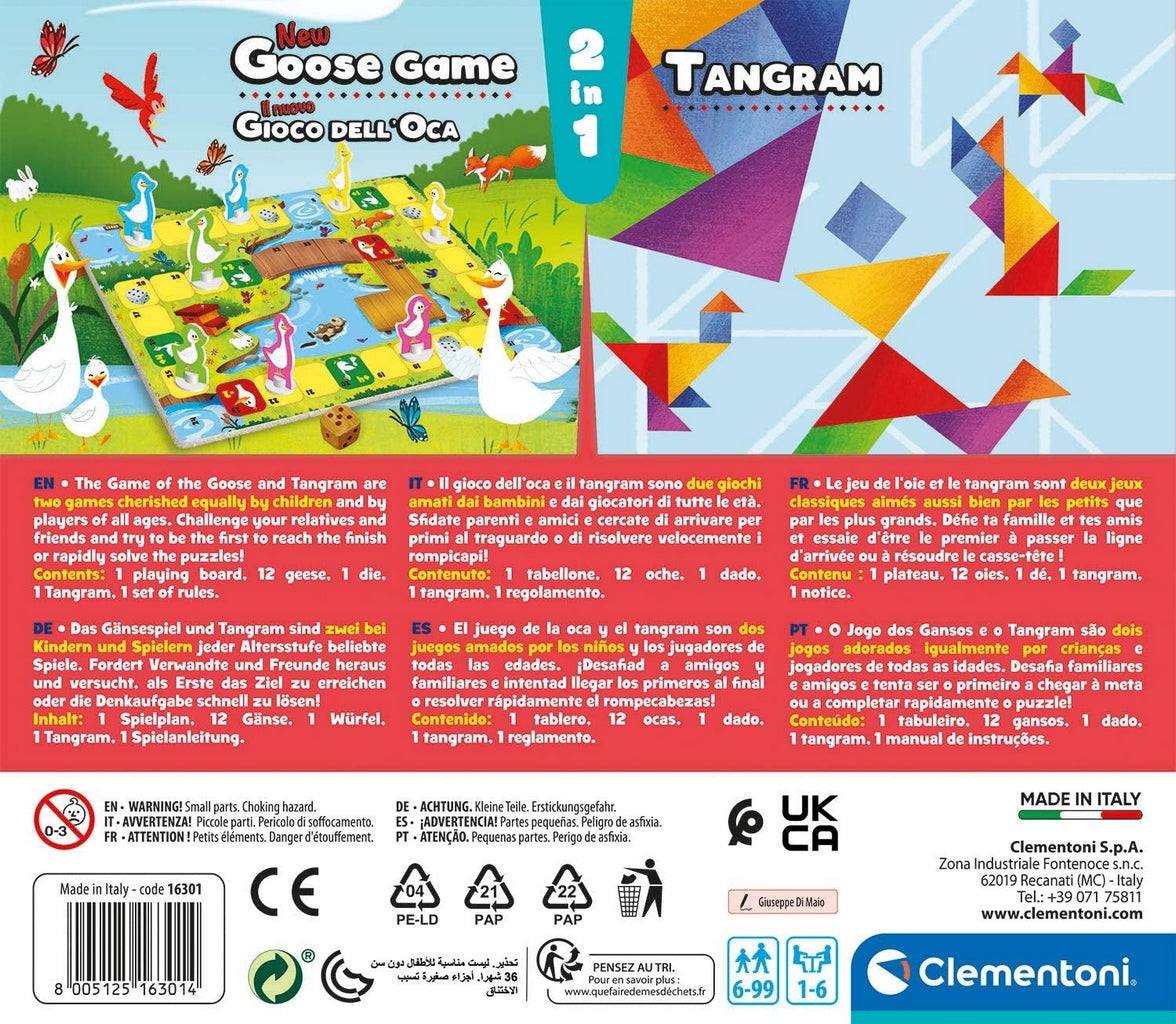 IL NUOVO GIOCO DELL'OCA + TANGRAM