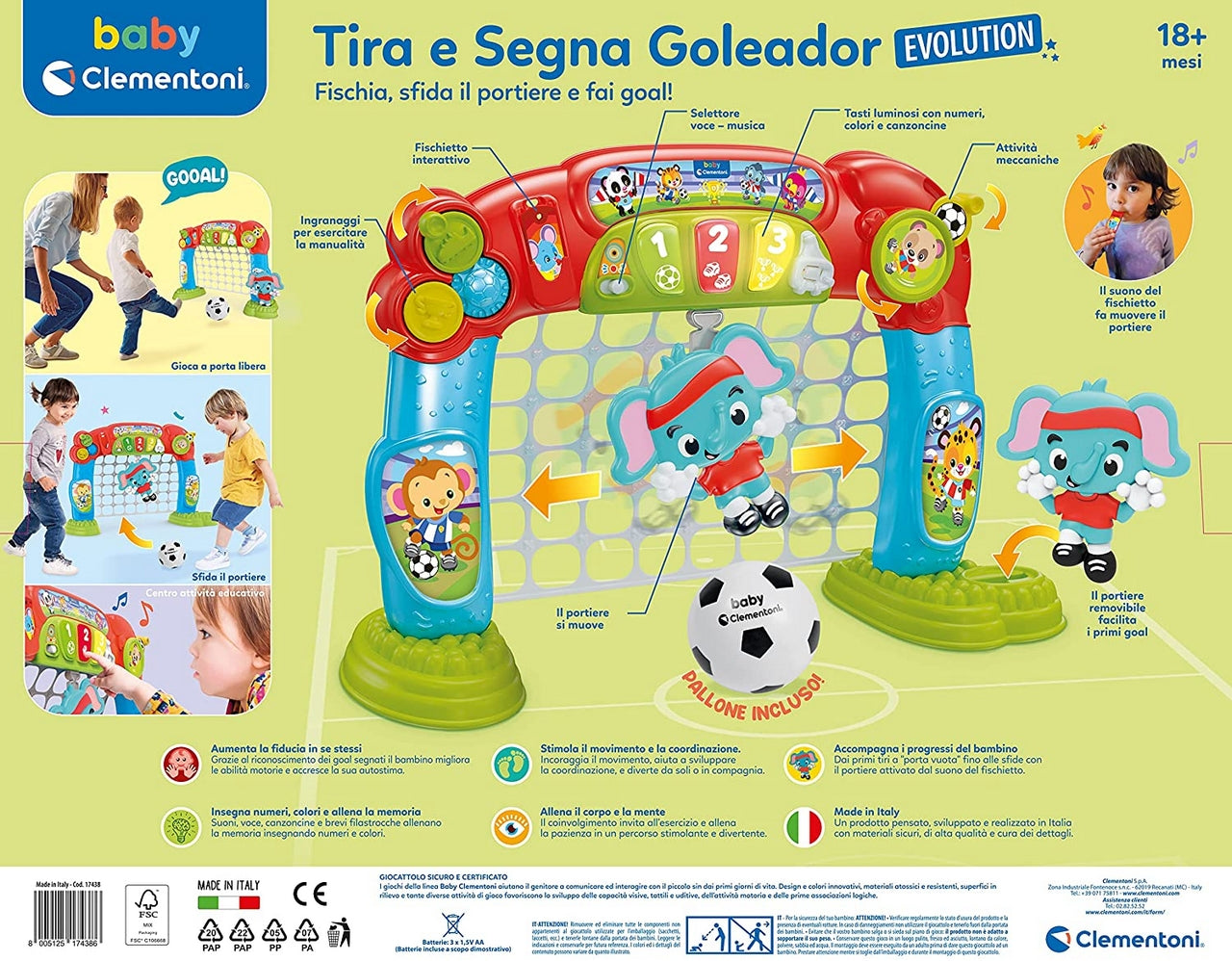 TIRA E SEGNA GOLEADOR EVOLUTION