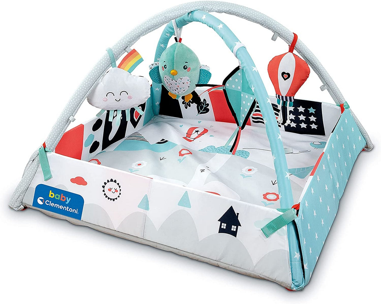 BLACK & WHITE ACTIVITY GYM