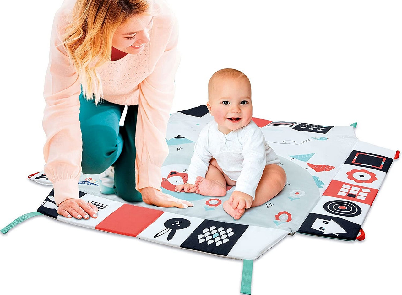 BLACK & WHITE ACTIVITY GYM