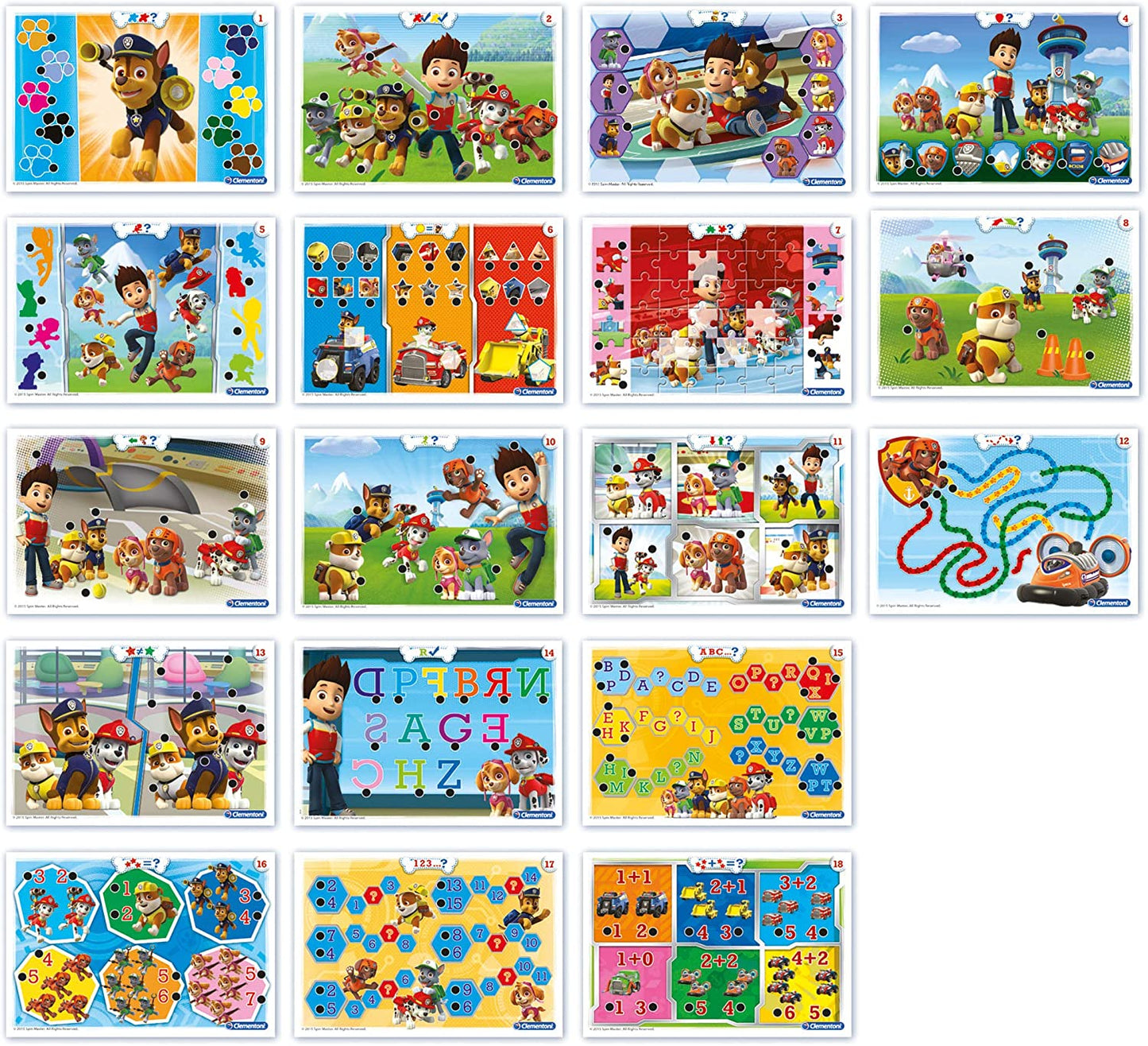 SAPIENTINO TRAVEL QUIZ PAW PATROL