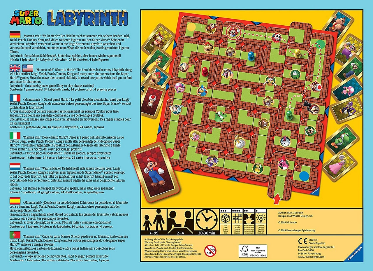 LABIRINTO SUPER MARIO