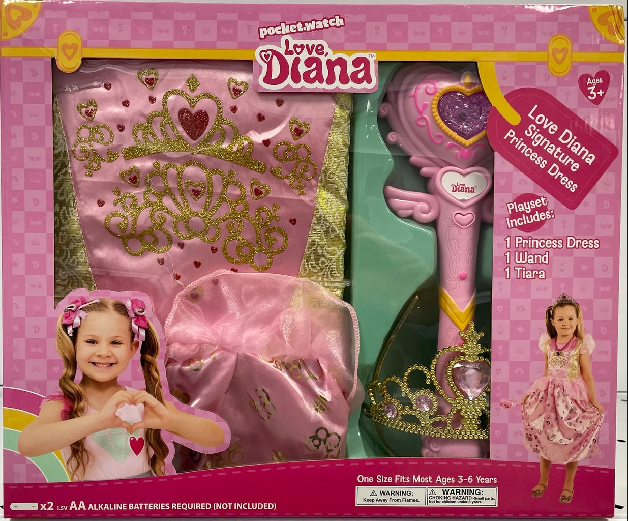 LOVE DIANA PRINCESS   DRESS UP
