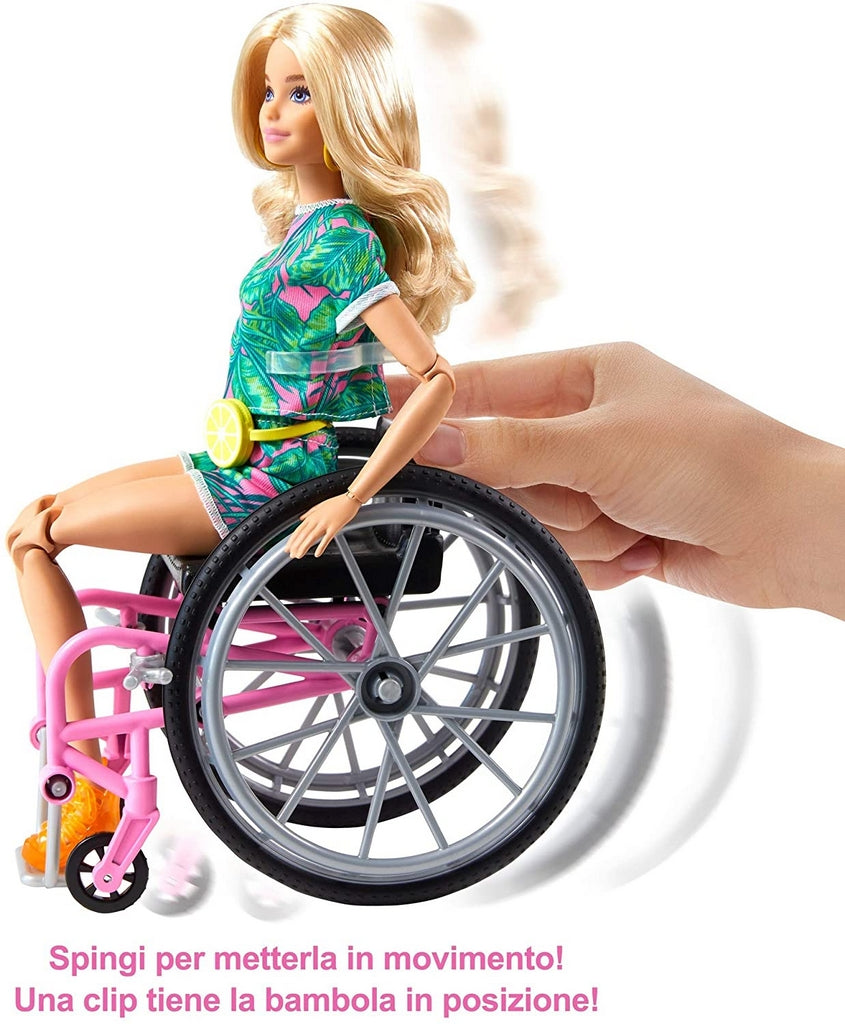 BARBIE SEDIA A ROTELLE