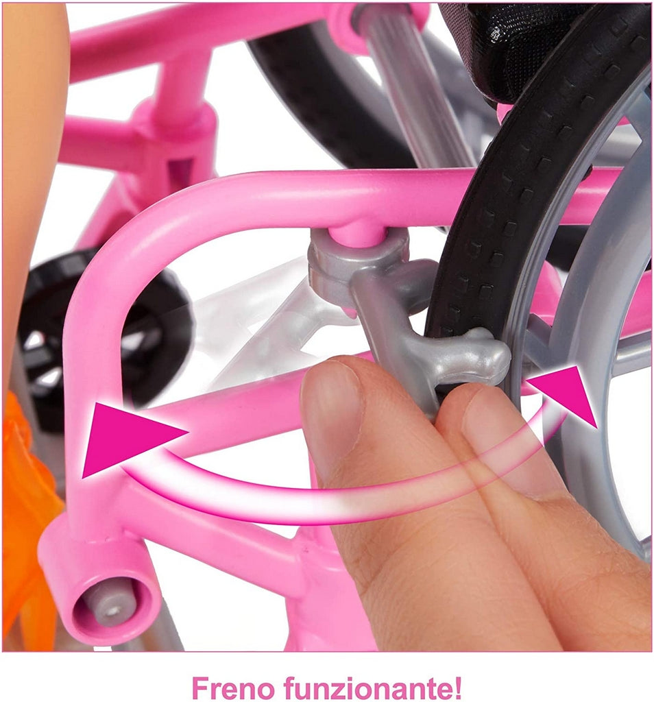 BARBIE SEDIA A ROTELLE
