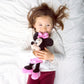 PELUCHE MINNIE ABITO FUCSIA 35CM