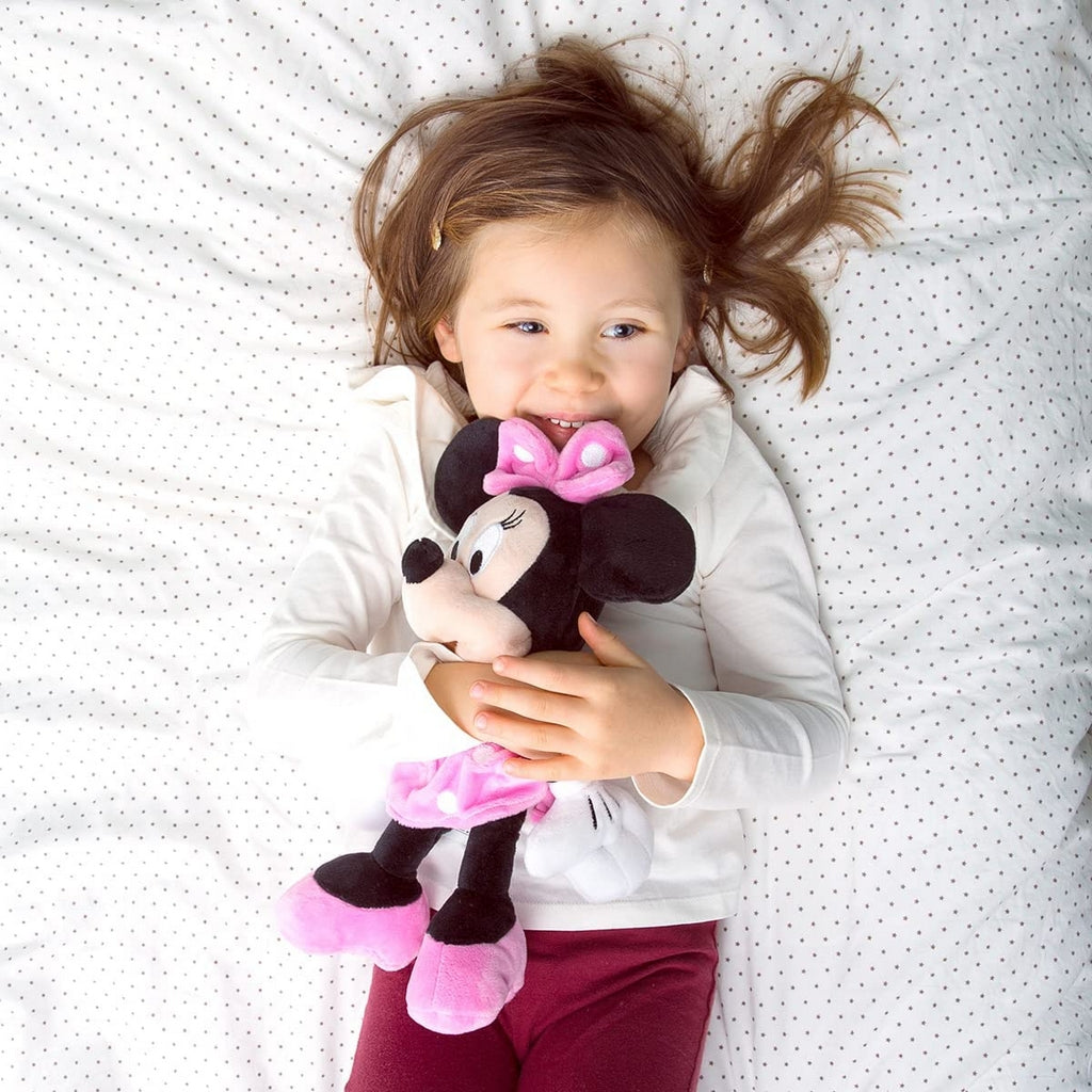 PELUCHE MINNIE ABITO FUCSIA 35CM