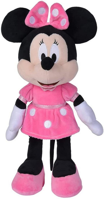 PELUCHE MINNIE ABITO FUCSIA 20CM