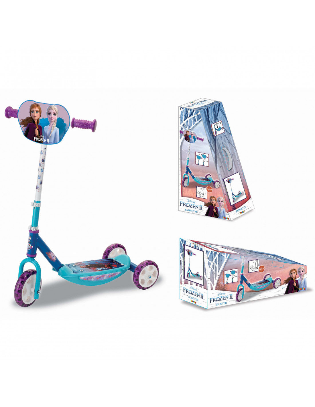 MONOPATTINO FROZEN2 3 RUOTE SMOBY