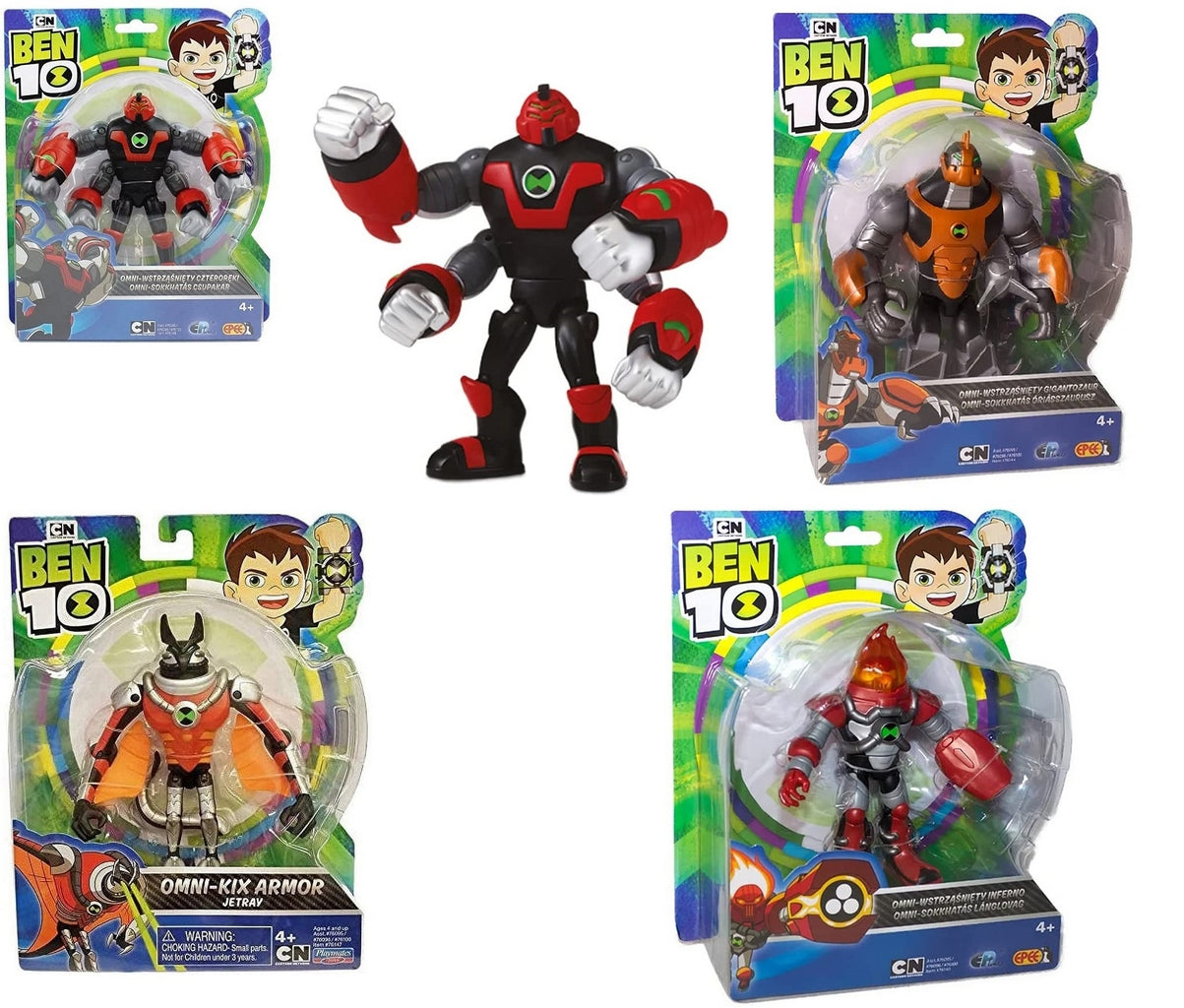 BEN TEN PERS.13CM 4SOGG.