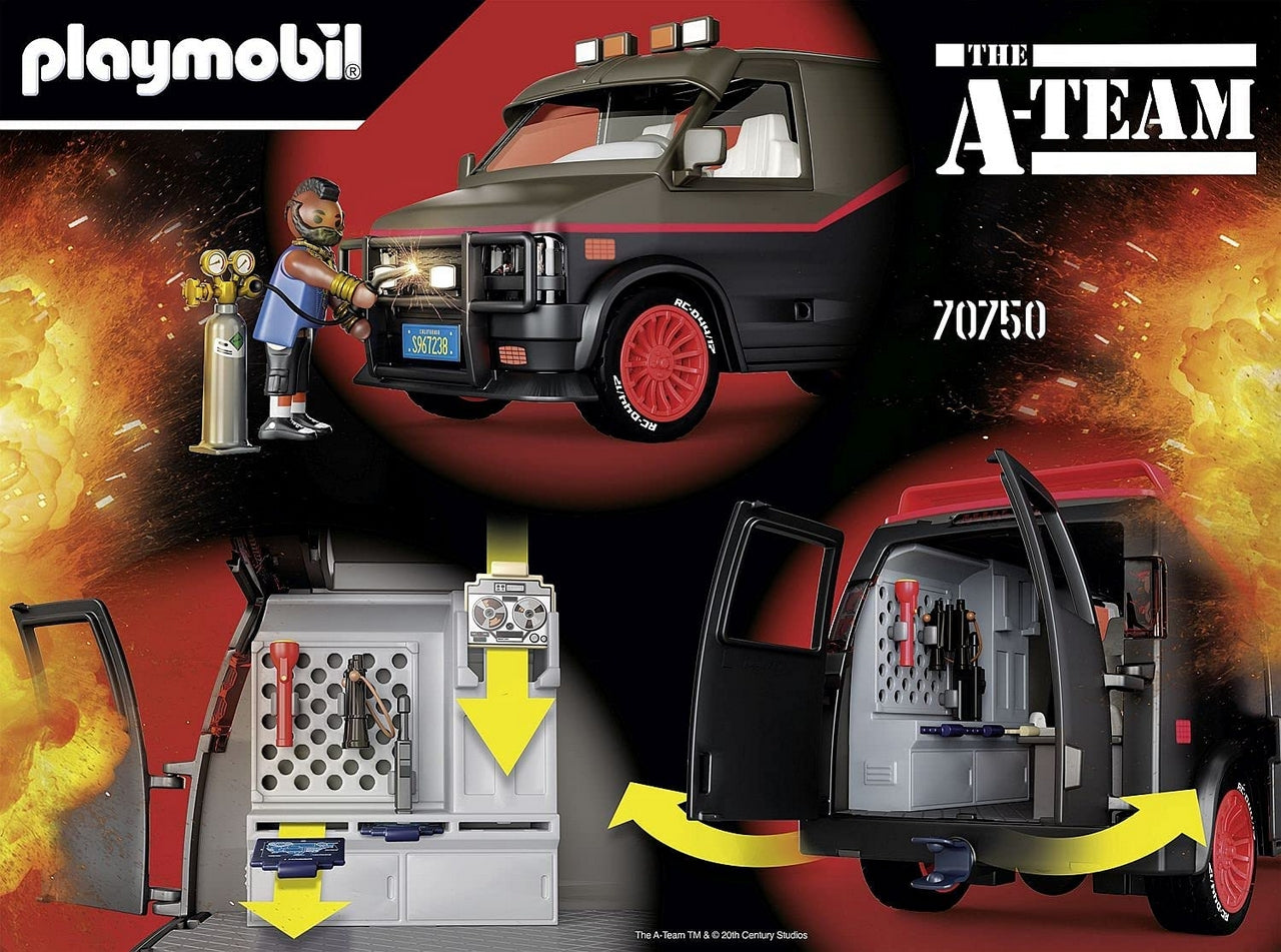 THE A-TEAM VAN PLAYMOBIL 70750