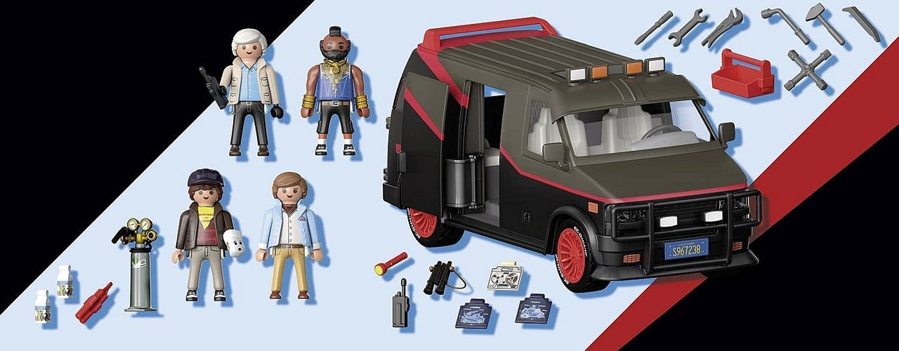 THE A-TEAM VAN PLAYMOBIL 70750