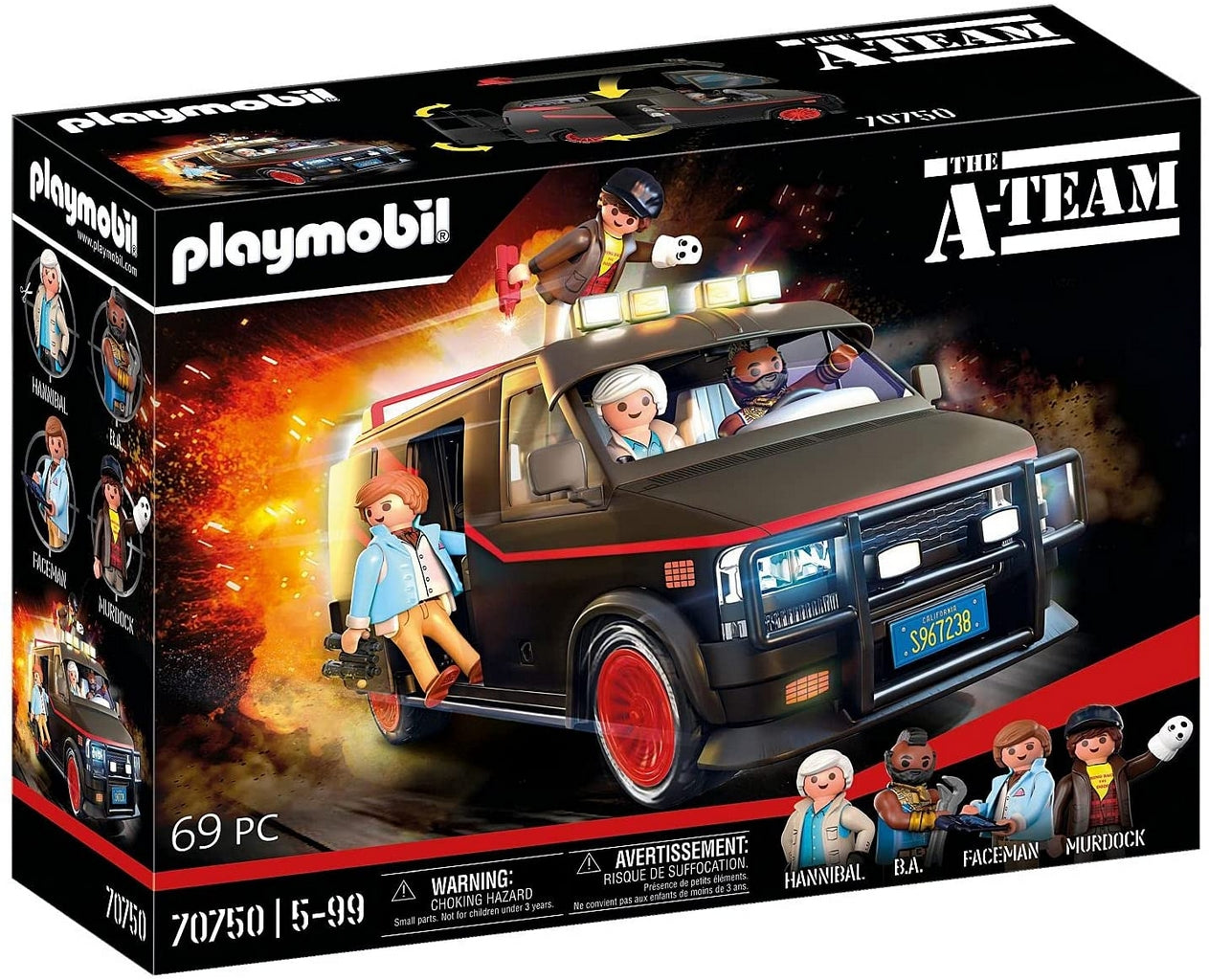 THE A-TEAM VAN PLAYMOBIL 70750