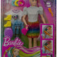 BARBIE CAPELLI ARCOBALENO MULTICOLO