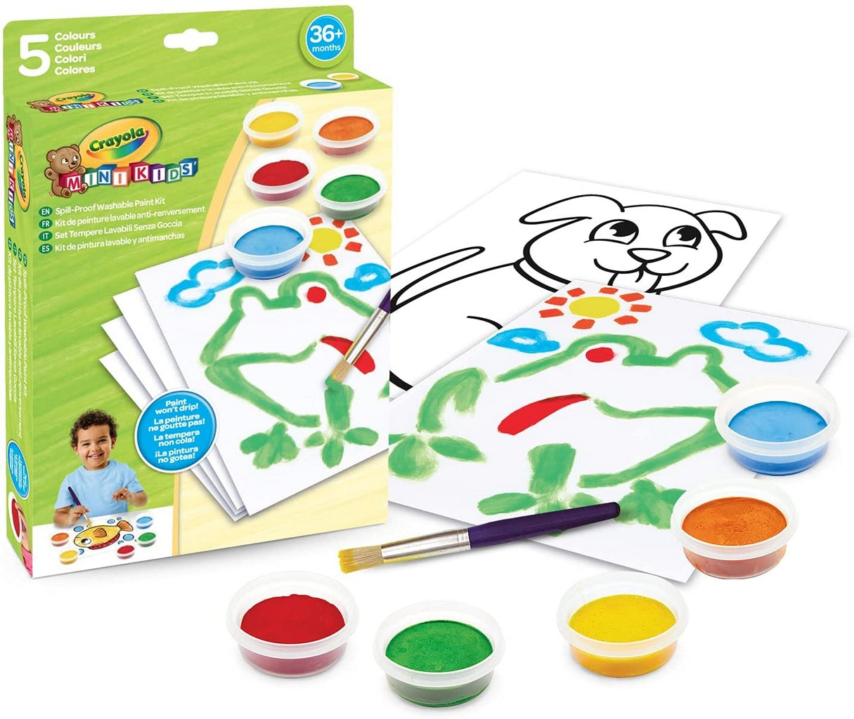 SET PITTURA E RIPITTURA CRAYOLA