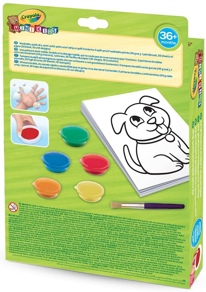SET PITTURA E RIPITTURA CRAYOLA