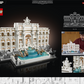 LEGO Architecture Fontana di Trevi - Kit Modellismo di Monumenti Barocchi con Facciata di Palazzo Poli e Sculture - Fai da Te per Adulti da Collezione - Regalo Uomo o Donna Amanti della Storia - 21062