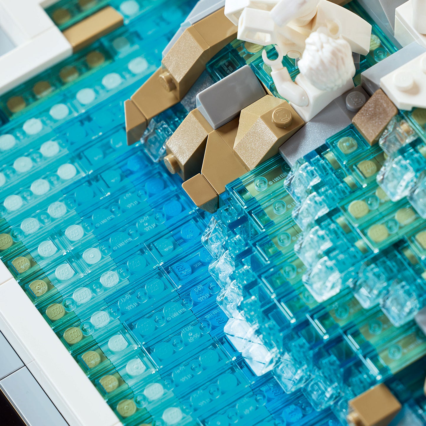 LEGO Architecture Fontana di Trevi - Kit Modellismo di Monumenti Barocchi con Facciata di Palazzo Poli e Sculture - Fai da Te per Adulti da Collezione - Regalo Uomo o Donna Amanti della Storia - 21062