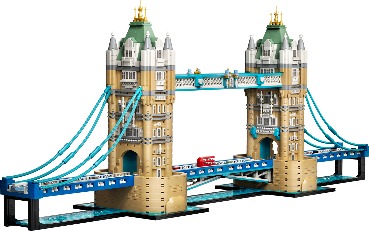 LEGO Architecture 21067 Tower Bridge, Kit Modellismo per Adulti Fai da Te, Miniatura Monumento 3D, Idea Regalo da Collezione
