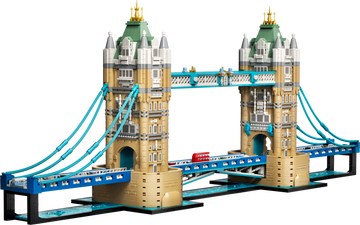 LEGO Architecture 21067 Tower Bridge, Kit Modellismo per Adulti Fai da Te, Miniatura Monumento 3D, Idea Regalo da Collezione