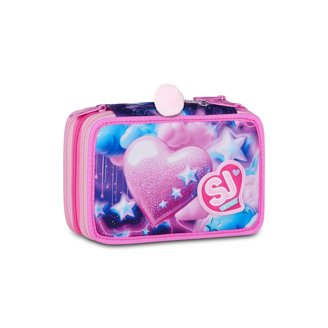 AST. 3 ZIP SJ GANG FLUFFY PINK GIRL