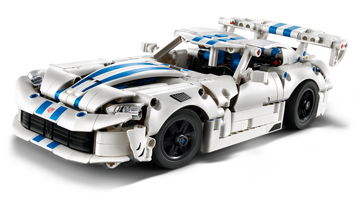 LEGO Technic 42234 Auto Sportiva Dodge Viper GTS-R, Macchina Giocattolo con Motore V10, Sterzo e Differenziale, Regalo da 10+