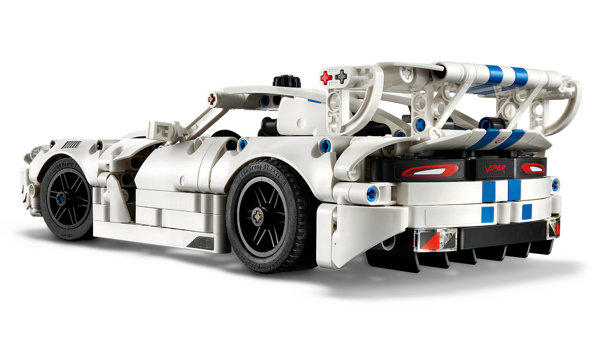 LEGO Technic 42234 Auto Sportiva Dodge Viper GTS-R, Macchina Giocattolo con Motore V10, Sterzo e Differenziale, Regalo da 10+