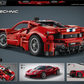 LEGO Technic 42235 Auto Ferrari 488 PISTA, Macchina Giocattolo con Motore V8, Sterzo e Differenziale, Regalo per Bambini 9+