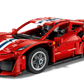 LEGO Technic 42235 Auto Ferrari 488 PISTA, Macchina Giocattolo con Motore V8, Sterzo e Differenziale, Regalo per Bambini 9+