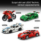 LEGO Technic 42238 Moto Ducati Desmo450 MX Factory, Kit di Modellismo con Moto Giocattolo da Collezione, Regalo Bambini 10+