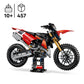 LEGO Technic 42238 Moto Ducati Desmo450 MX Factory, Kit di Modellismo con Moto Giocattolo da Collezione, Regalo Bambini 10+