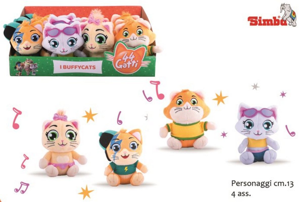 44 GATTI PELUCHE