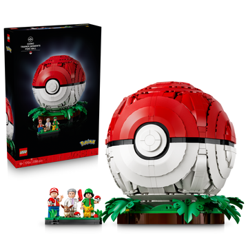 LEGO Pokémon 72154 Momenti Allenatore Iconici: Poké Ball, Kit per Adulti con Pikachu, Eevee e 2 Minifigure, Regalo per Gamer