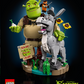 LEGO Shrek, Ciuchino e Gatto con gli Stivali - Kit Modellismo Cinematografico per Adulti - Set da Esposizione con 3 Personaggi - Decorazione per Scrivania o Mensola - Regalo per i Fan dei Film - 72423