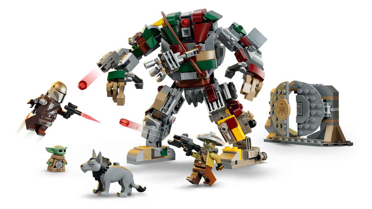 LEGO Star Wars 75451 Resa dei Conti con il Droide Sentinella al Palazzo di Jabba, Giocattolo con 4 Personaggi, Regalo da 9+