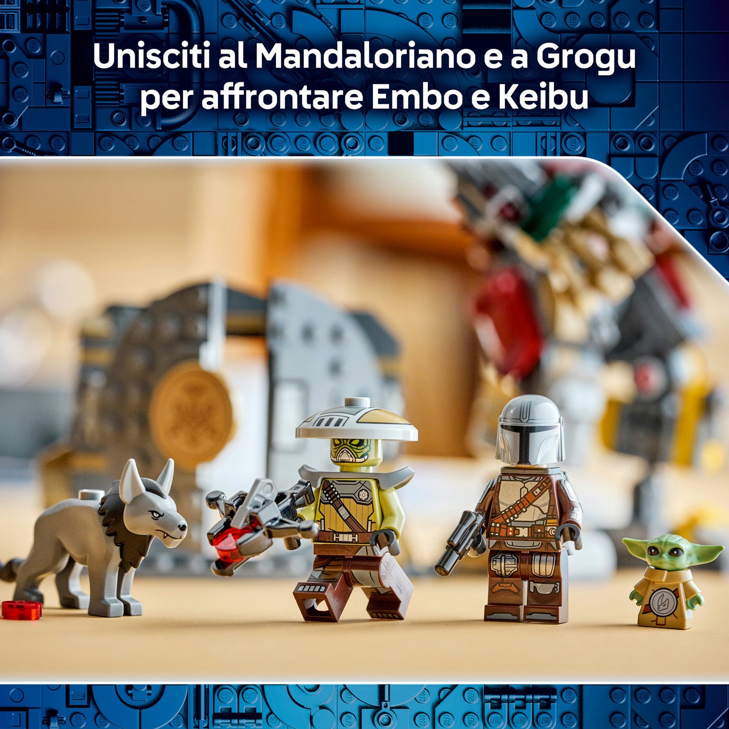 LEGO Star Wars 75451 Resa dei Conti con il Droide Sentinella al Palazzo di Jabba, Giocattolo con 4 Personaggi, Regalo da 9+
