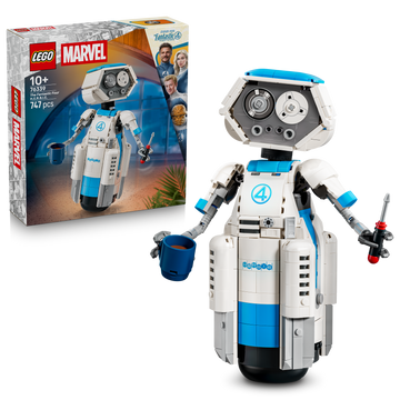 LEGO ǀ Marvel 76339 I Fantastici Quattro H.E.R.B.I.E. Action Figure di Robot Giocattolo da Collezione, Regalo per Bambini 10+