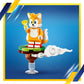 LEGO Sonic the Hedgehog 77119 Tornado-1 di Tails, Aereo Giocattolo con 2 Personaggi e Smeraldo del Caos, Regalo per Gamer 8+