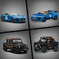 LEGO Speed Champions 77264 Jaguar Project 7 e Land Rover Defender, Set con 2 Macchine Giocattolo e 2 Minifigure, Regalo 10+