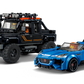 LEGO Speed Champions 77264 Jaguar Project 7 e Land Rover Defender, Set con 2 Macchine Giocattolo e 2 Minifigure, Regalo 10+