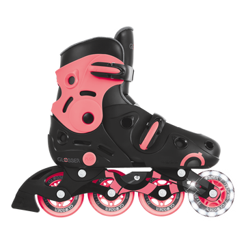 Pattini Globber Go Skates Lights 34-37 Coral Pink