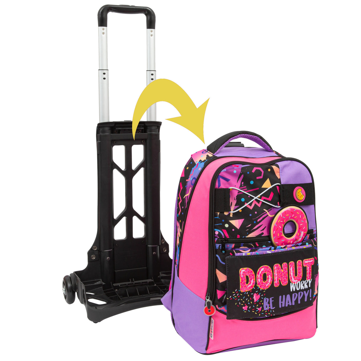 GOPOP ZAINO TROLLEY CLIK DONUT