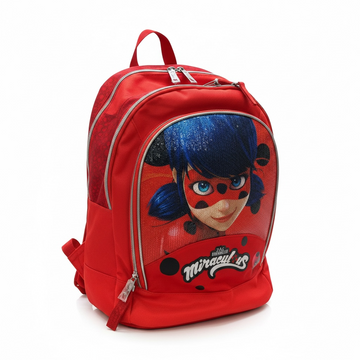 Zaino Scuola Organizzato Miraculous Ladybug Panini
