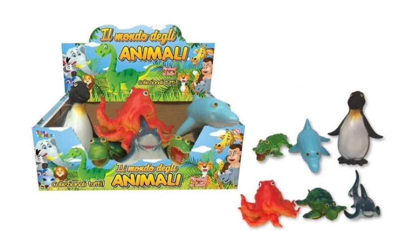 ANIMALI MARINI MORBIDI DISP.6PZ