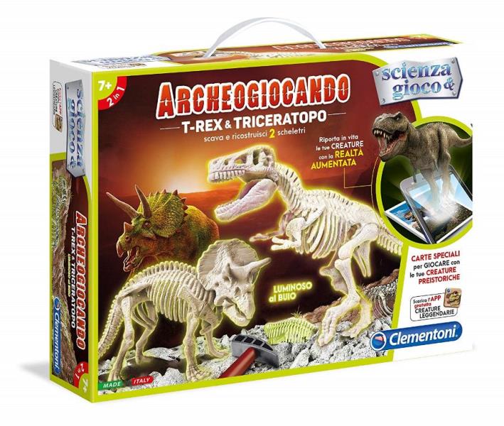ARCHEOG- TREX & TRICERATOPO AR