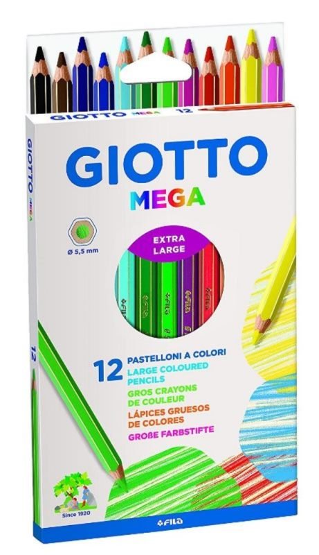 ASTUCCIO 12 GIOTTO MEGA