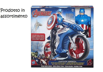 AVENGERS 30 CM CON VEICOLO
